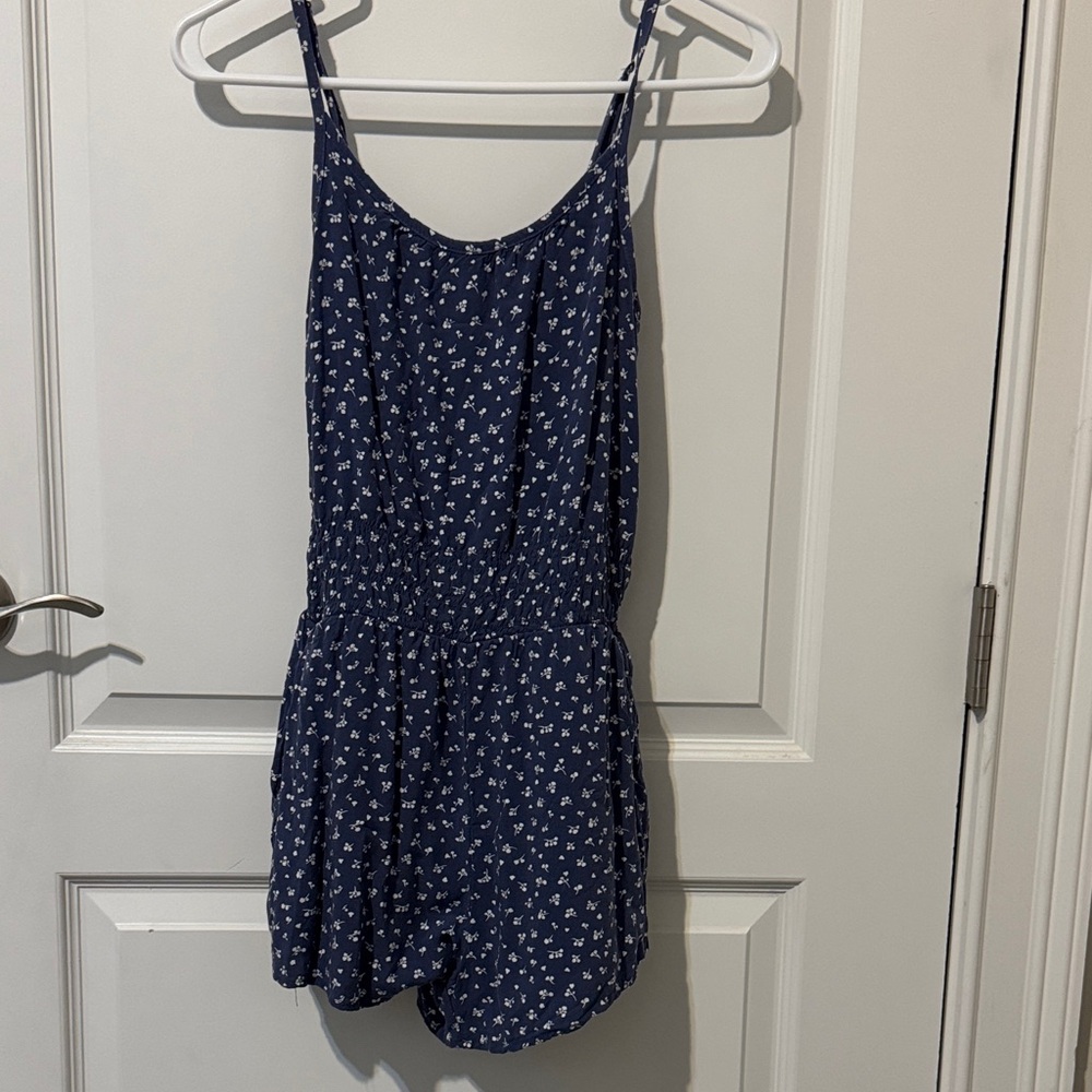 Abercrombie Kids Navy Floral Dress